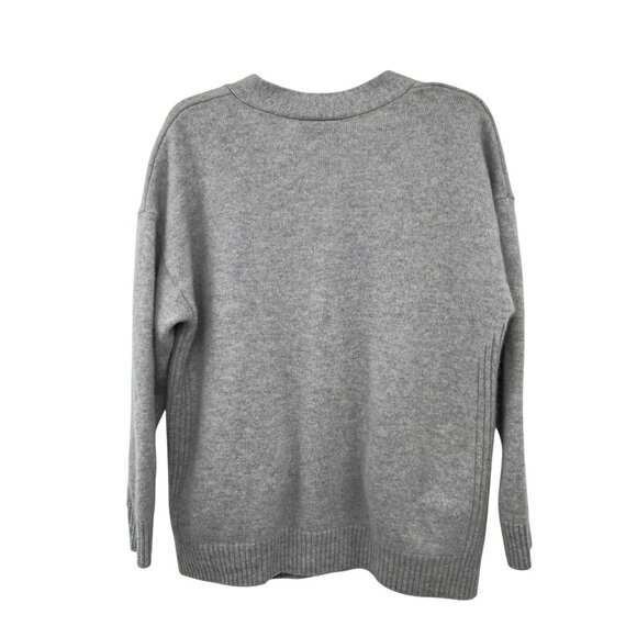 Lane Bryant Boyfriend Cardigan Womens 18/20 Gray 100% Cashmere Used - Picture 2 of 12